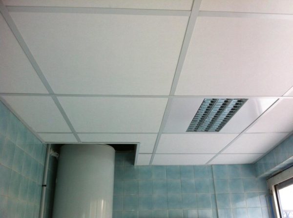  Faux  plafond  pour espaces de bureaux ID CLOISONS